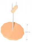 Mochtoys 12668 kerek hinta pasztel narancs