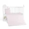 MONI Nook 3 részes bébi ágynemű huzat garnitúra pink csillag