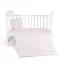 MONI Nook 3 részes bébi ágynemű huzat garnitúra pink csillag