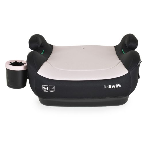 MONI I-swift ülésemelő pohártartóval 125-150cm i-size és isofix pink