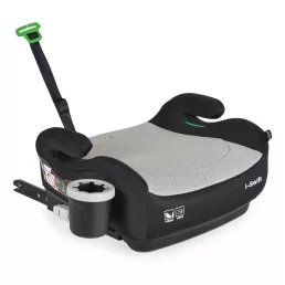   MONI I-swift ülésemelő pohártartóval 125-150cm i-size és isofix szürke