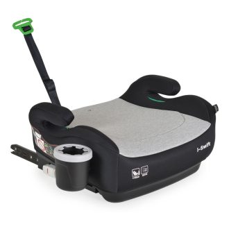   MONI I-swift ülésemelő pohártartóval 125-150cm i-size és isofix szürke