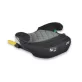   MONI Jax autós ülésmagasító háttámlával 125-150cm rögzítő hevederrel, isofix szürke