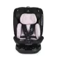   CANGAROO Gravity i-size autós ülés 40-150cm, sps, forgatható talp, pamut huzat pink