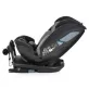   CANGAROO Gravity i-size autós ülés 40-150cm, sps, forgatható talp, pamut huzat szürke