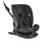 CANGAROO Gravity i-size autós ülés 40-150cm, sps, forgatható talp, pamut huzat fekete