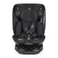   CANGAROO Gravity i-size autós ülés 40-150cm, sps, forgatható talp, pamut huzat fekete