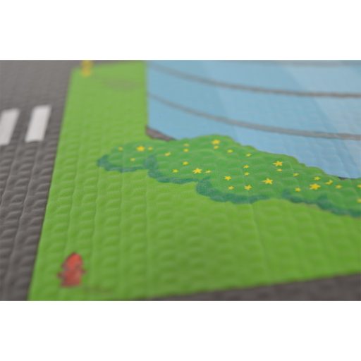 CANGAROO Xpe kis tekercses matrac várostérkép