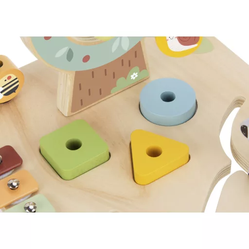 Tooky toy montessori asztalka afrikai állatos pasztel