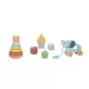 Tooky toy 3in1 készségfejlesztő doboz formabedobóval