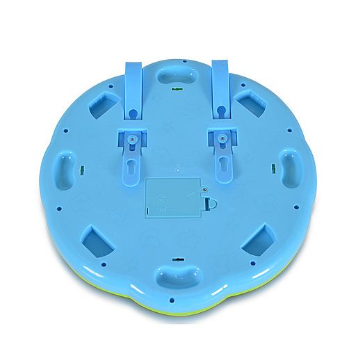 MONI Műanyag zenélő activity kisasztal rajzolóval kék/zöld