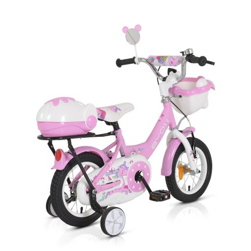 Bicikli byox gyerek kerékpár 16os méret lány pink unikornis