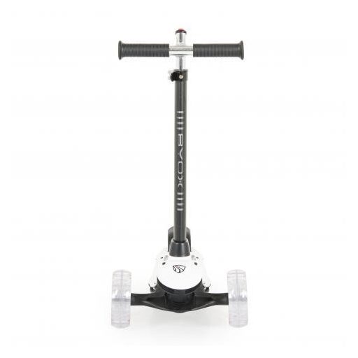 BYOX Isporter roller kamaszoknak villogó ledekkel, 50 kgig fehér/fekete