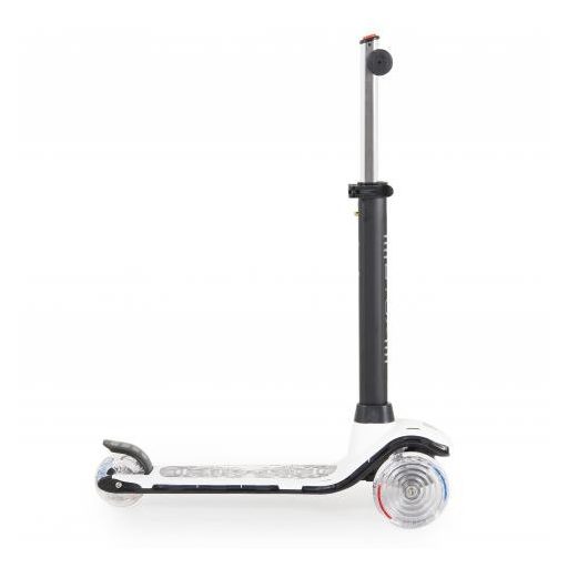 BYOX Isporter roller kamaszoknak villogó ledekkel, 50 kgig fehér/fekete