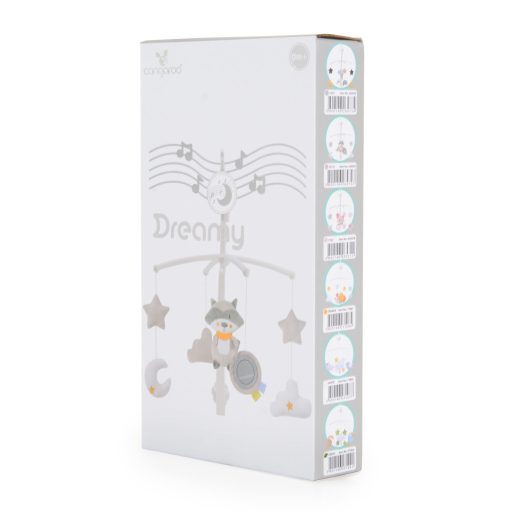 CANGAROO Dreamy zenélő forgó játék kiságyra fehér