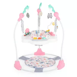MONI Magic fun baba ugráló pasztel játékkal pink