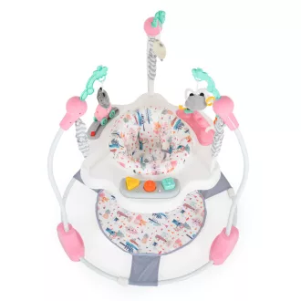 MONI Magic fun baba ugráló pasztel játékkal pink