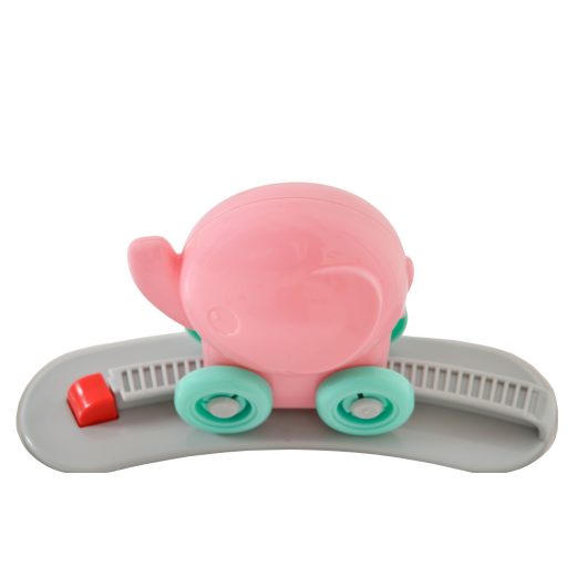 MONI Magic fun baba ugráló pasztel játékkal pink