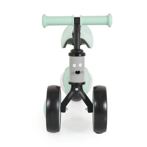 BYOX Wee mini futóbicikli 3 kerekű járgány, elöl 2 kerék, világító hátsó kerékkel zöld