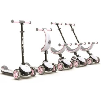   BYOX 4in1 motion multifunkciós átalakítható roller, 20-50kgig pink