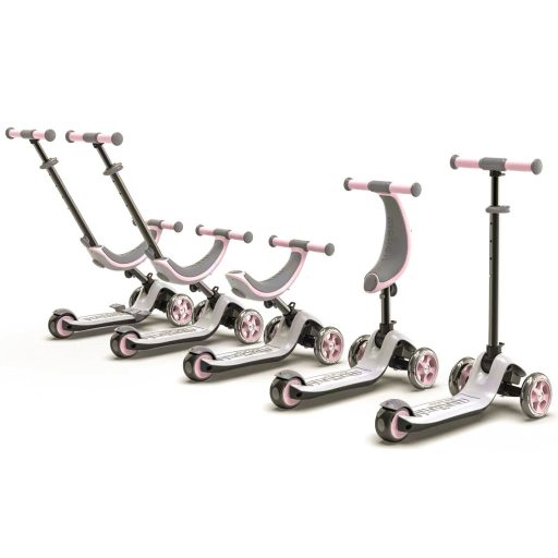 BYOX 4in1 motion multifunkciós átalakítható roller, 20-50kgig pink