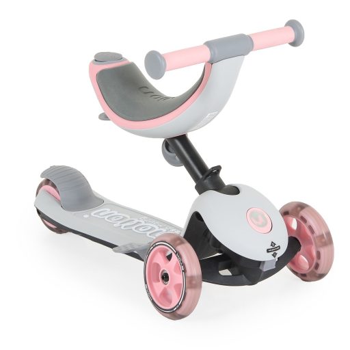 BYOX 4in1 motion multifunkciós átalakítható roller, 20-50kgig pink