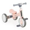 BYOX Learn-to-ride mini futóbicikli 3 kerekű tricikli, összecsukható pink/rózsa