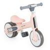 BYOX Learn-to-ride mini futóbicikli 3 kerekű tricikli, összecsukható pink/rózsa