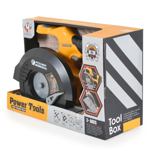 MONI Fiú játék körfűrész sárga/fekete