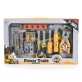MONI Fiú játék szerszámszett dobozban sárga/fekete