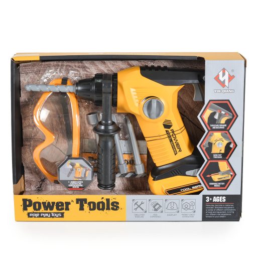 MONI Fiú játék fúró elektromos sárga