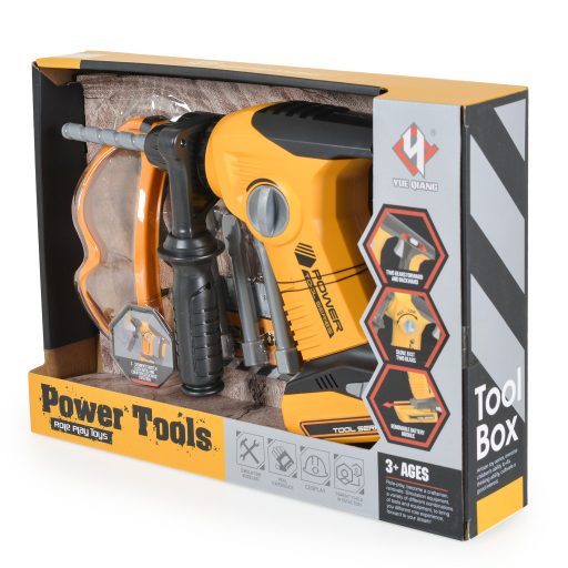 MONI Fiú játék fúró elektromos sárga