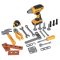 MONI Fiú játék szerszámok hátizsákkal, 28 db-os szett