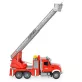  Polesie Fiú játék autó tűzoltó autó hanggal és vízspriccelő funkcióval 36cm piros