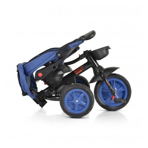 BYOX Explore tricikli összecsukható kormány skék