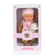 MONI Baba 30cm újszülött macival pink