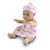 MONI Baba 30cm újszülött macival pink
