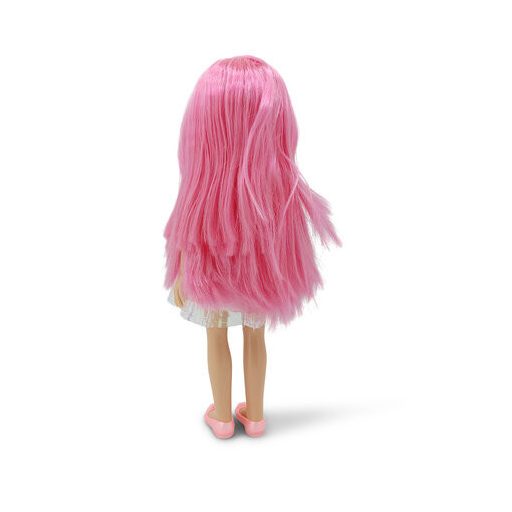 MONI Baba 33 cmes rózsaszín hajjal