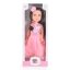 MONI Baba 46 cmes fekete hajú rózsaszín