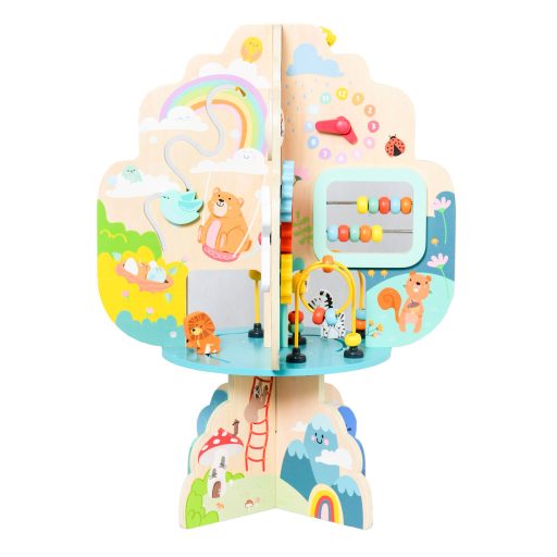 MONI Fajáték moni activity lombos fa montessori natur