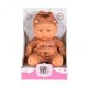 MONI Baba 20cm 6013 újszülött barna