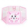 CANGAROO Labdamedence 146cm 50 labdával pink