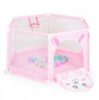 CANGAROO Labdamedence 146cm 50 labdával pink