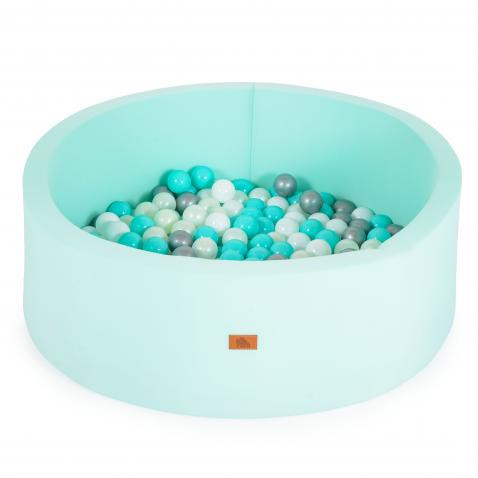 MONI Labdamedence 200db 5,5cm labdával kék/türkiz
