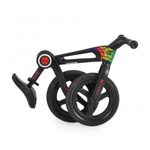 BYOX Foldy futóbicikli összecsukható 35kg-ig fekete