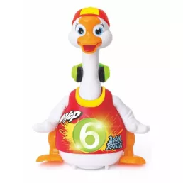 Hola táncoló liba piros pólós 828