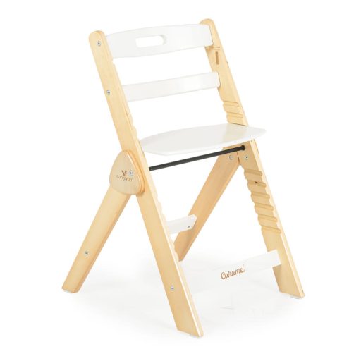 BYOX Caramel fa etetőszék 15kg-ig terhelhető fehér