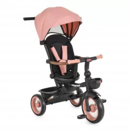 BYOX Jasper tricikli összecsukható pink