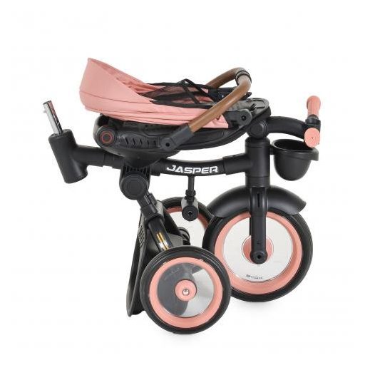BYOX Jasper tricikli összecsukható pink