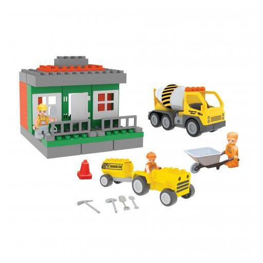 Pilsan építőkészlet teherautós 49 dbos